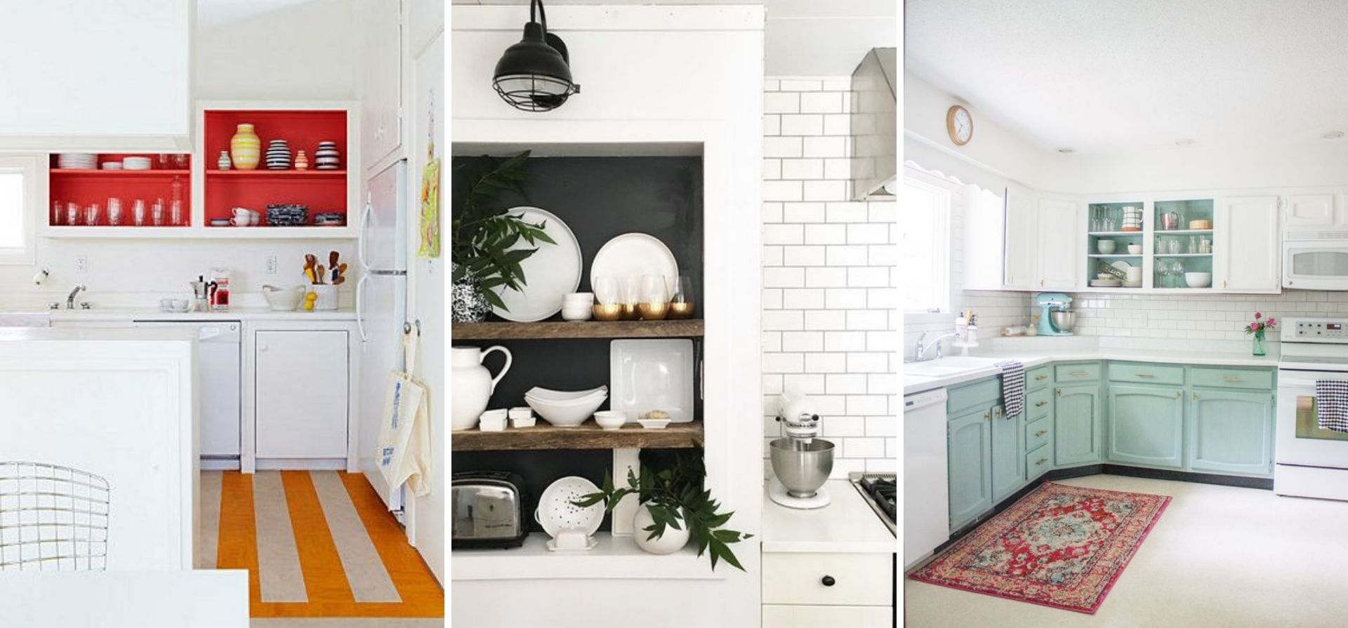 18 façons de redonner du style à vos vieilles armoires de cuisine