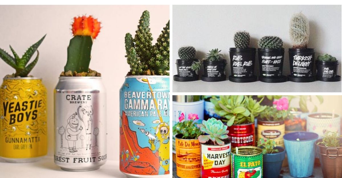 DIY : 9 concepts géniaux pour pots à fleurs et jardinières à réaliser  soi-même!
