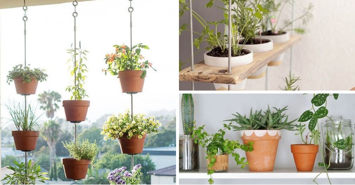 DIY : 9 concepts géniaux pour pots à fleurs et jardinières à