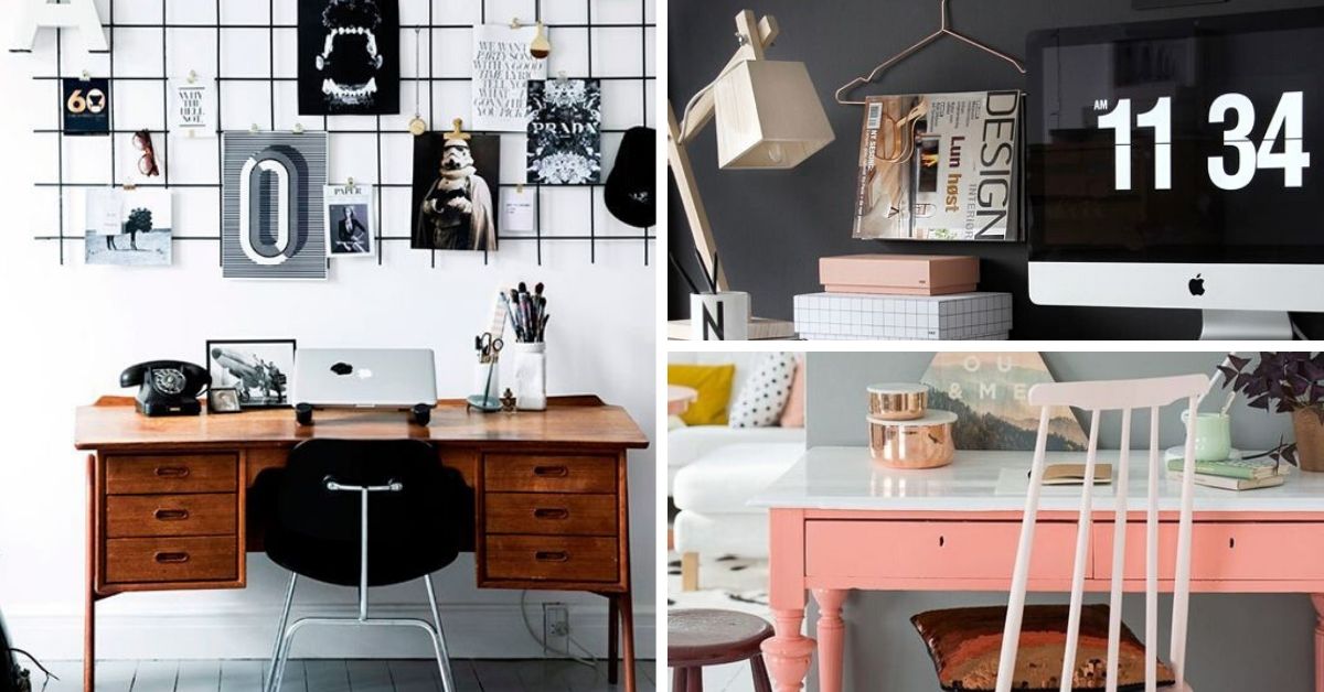 Comment décorer son bureau au travail ou à domicile. Inspiration