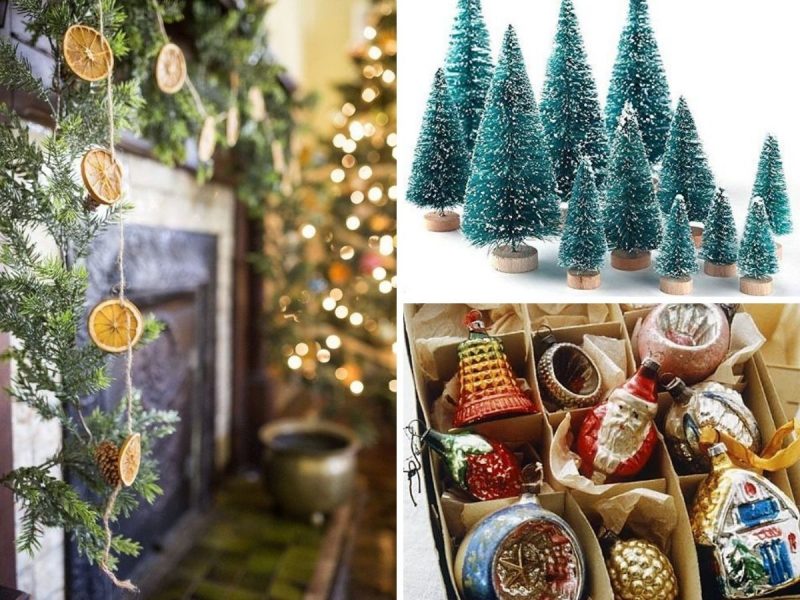 Décor de Noël vintage : réutiliser vos décorations d’antan!